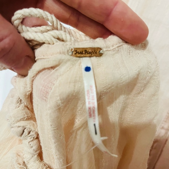 Free People Catching Rays Boho Backless mini dress - Picture 8 of 8